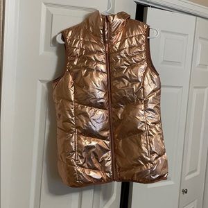 Rose Gold Puffer Vest